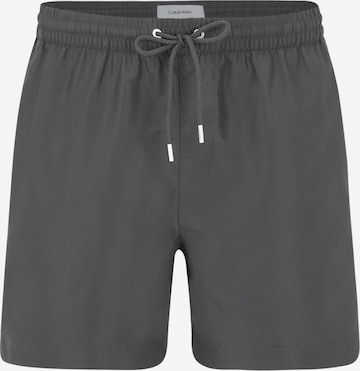 Calvin Klein Swimwear Board Shorts in Grey: front