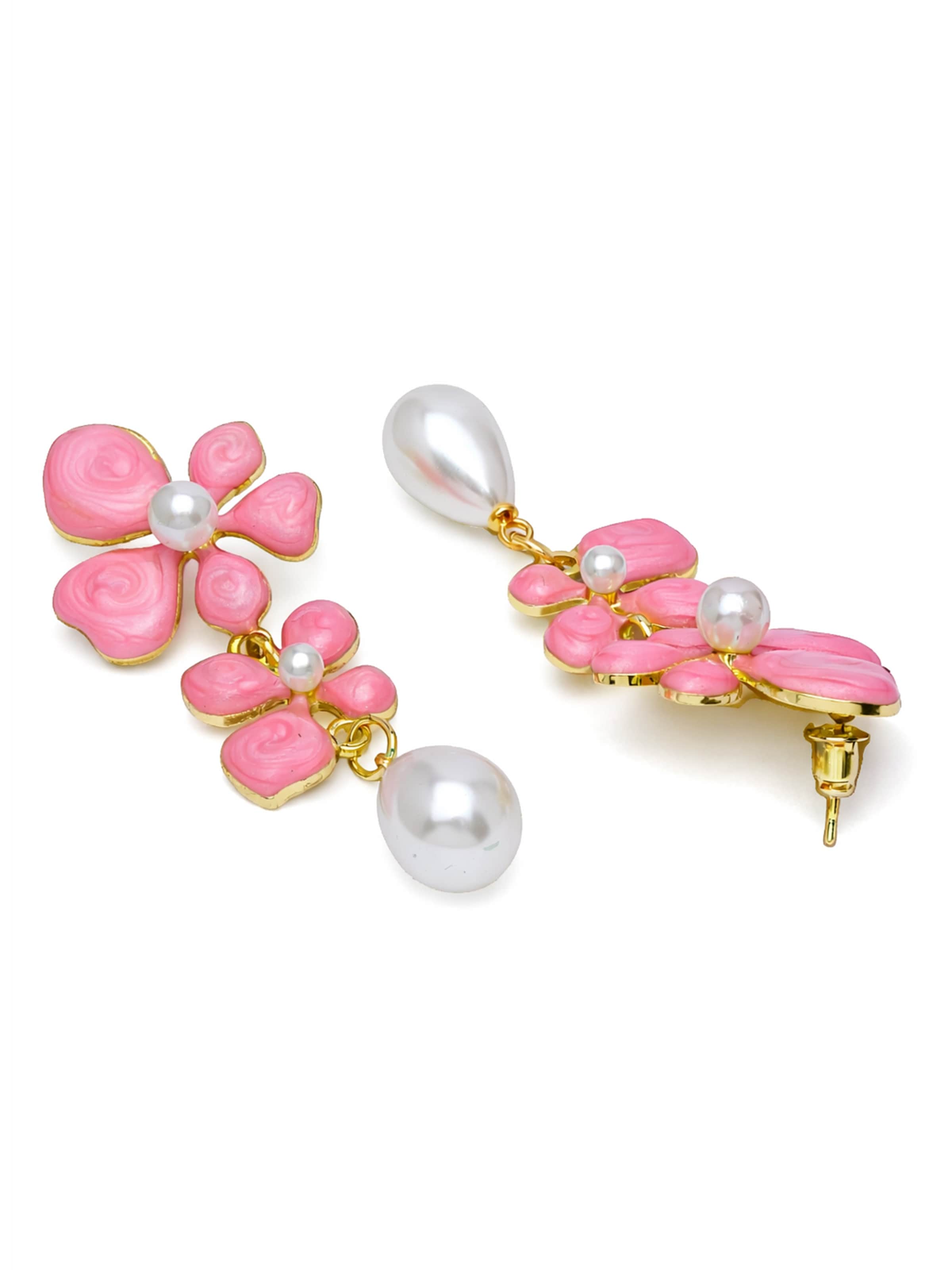 AVANT-GARDE PARIS Oorbellen in Roze