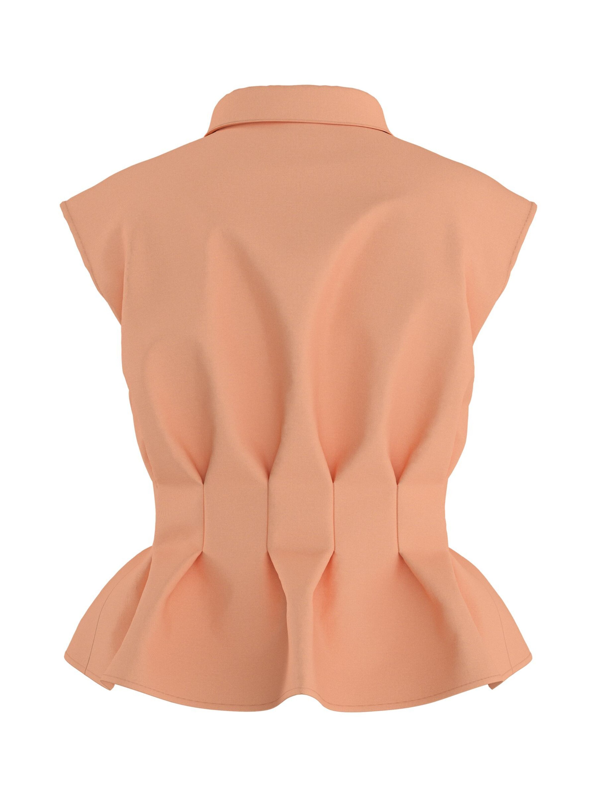 HYPEDROP Bluse 'Undine' i orange