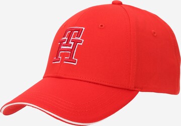 TOMMY HILFIGER Cap in Rot: predná strana