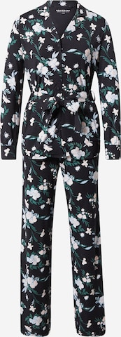 SCHIESSER Pajama in Black: front