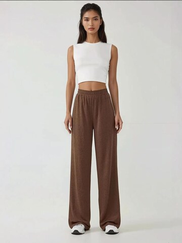 Hiccup Wide leg Pants in Brown