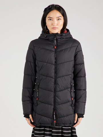 Sublevel Winter jacket in Black: front