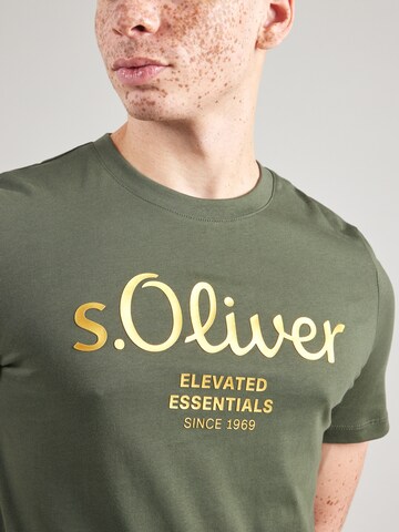 s.Oliver Футболка в Зеленый