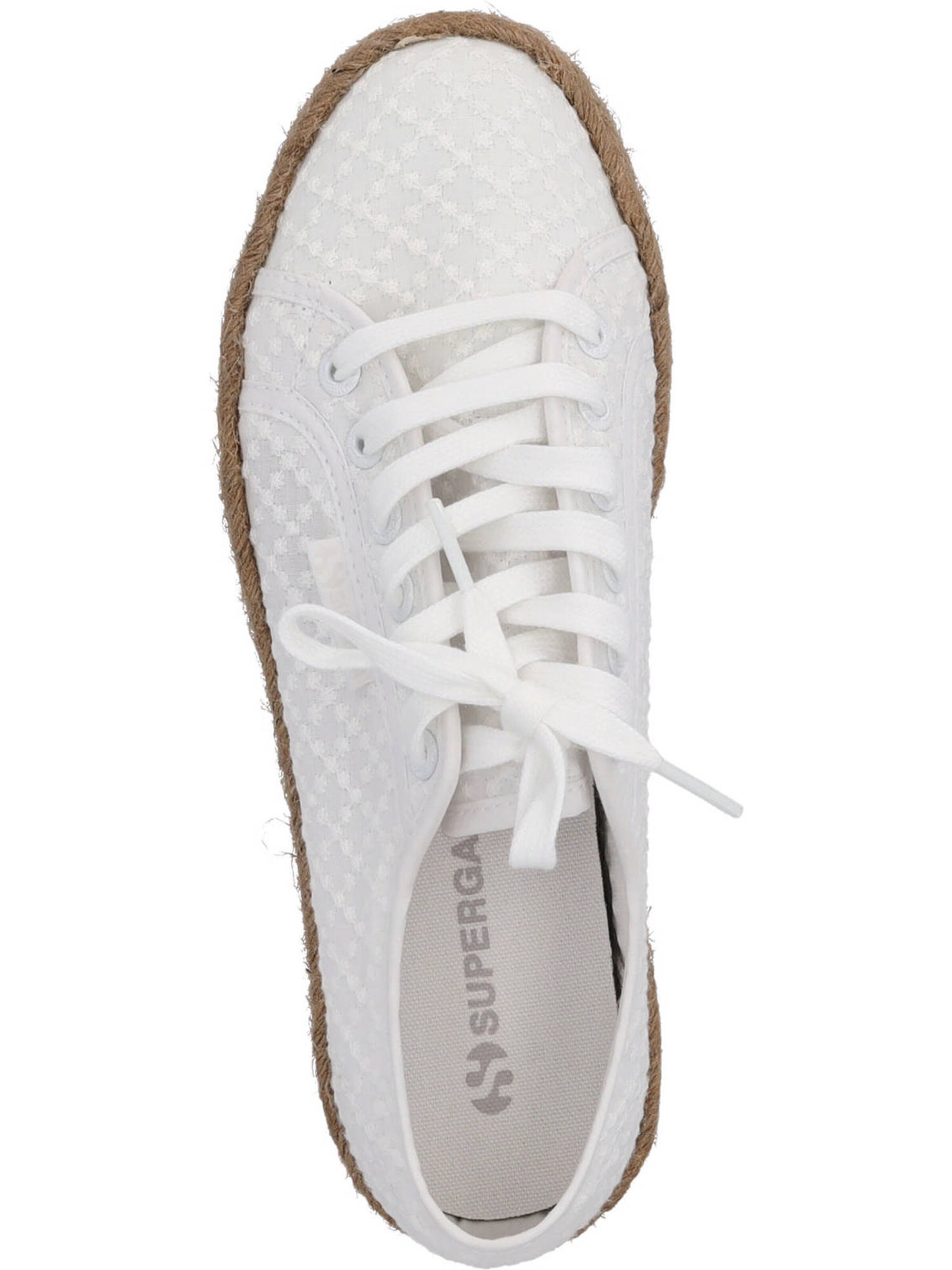 SUPERGA Schnürschuh '2790 Cotropew S3126PW' in Weiß