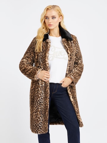 GUESS Between-Seasons Coat in Beige: front