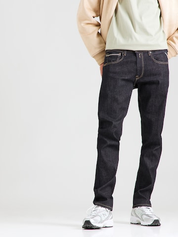 REPLAY Regular Jeans 'GROVER' in Blauw: voorkant