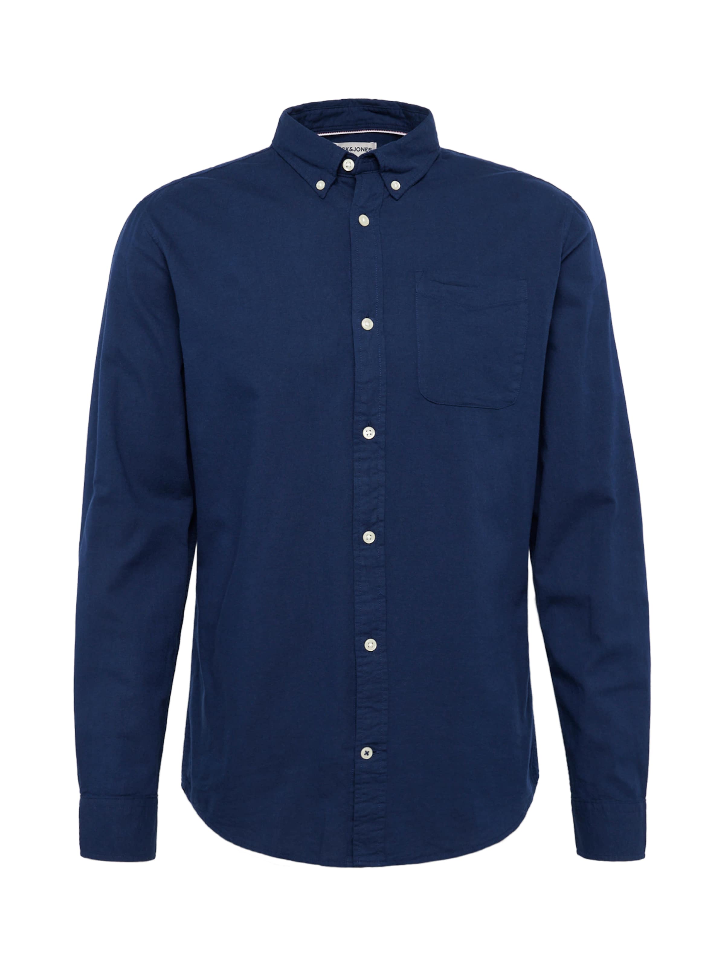 JACK & JONES Slim fit Koszula 'JWHCLASSIC' w kolorze niebieski: przód