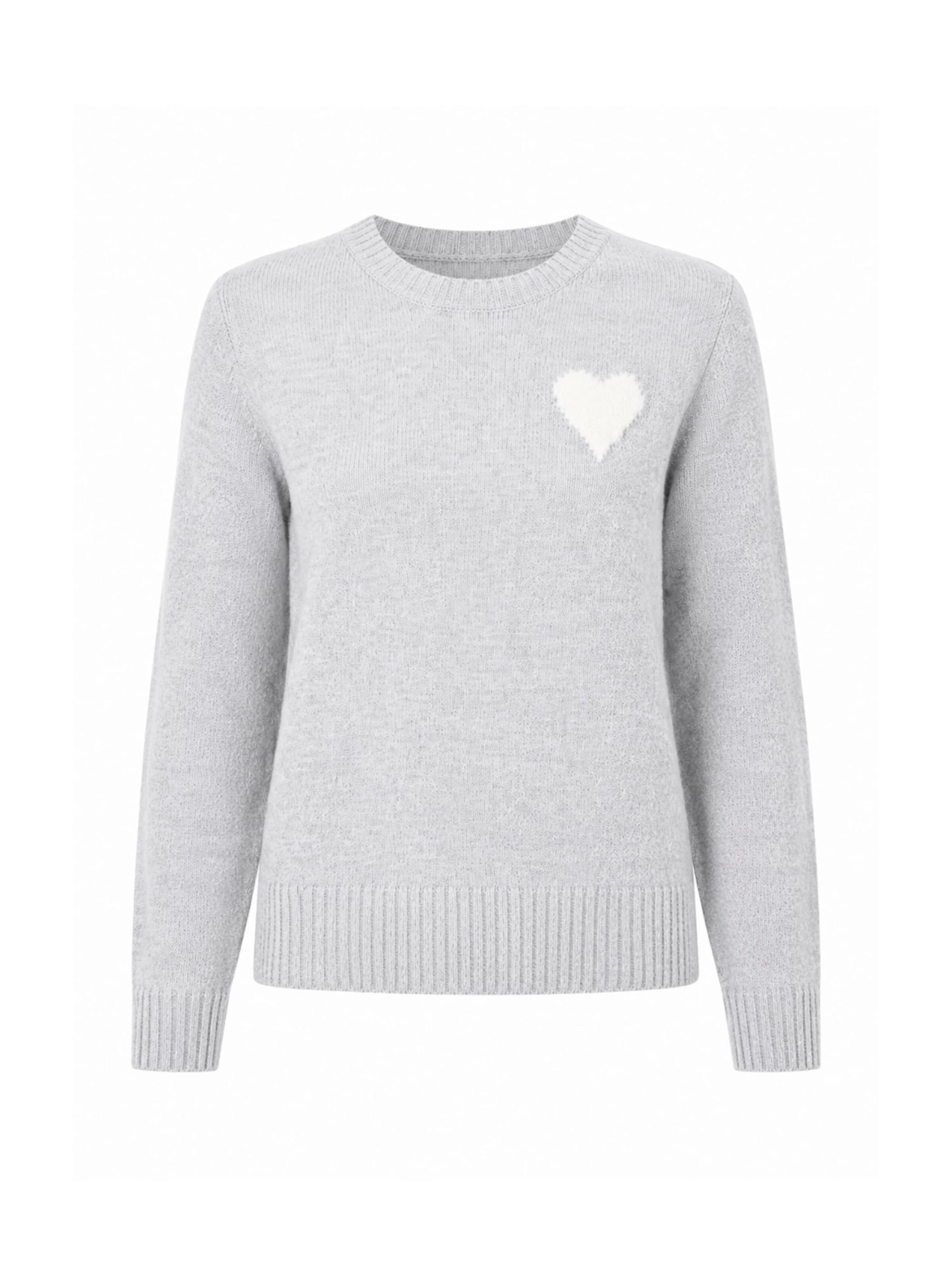 Pull-over Deeluxe en gris : devant