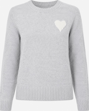 Deeluxe Pullover in Grau: Vorderseite