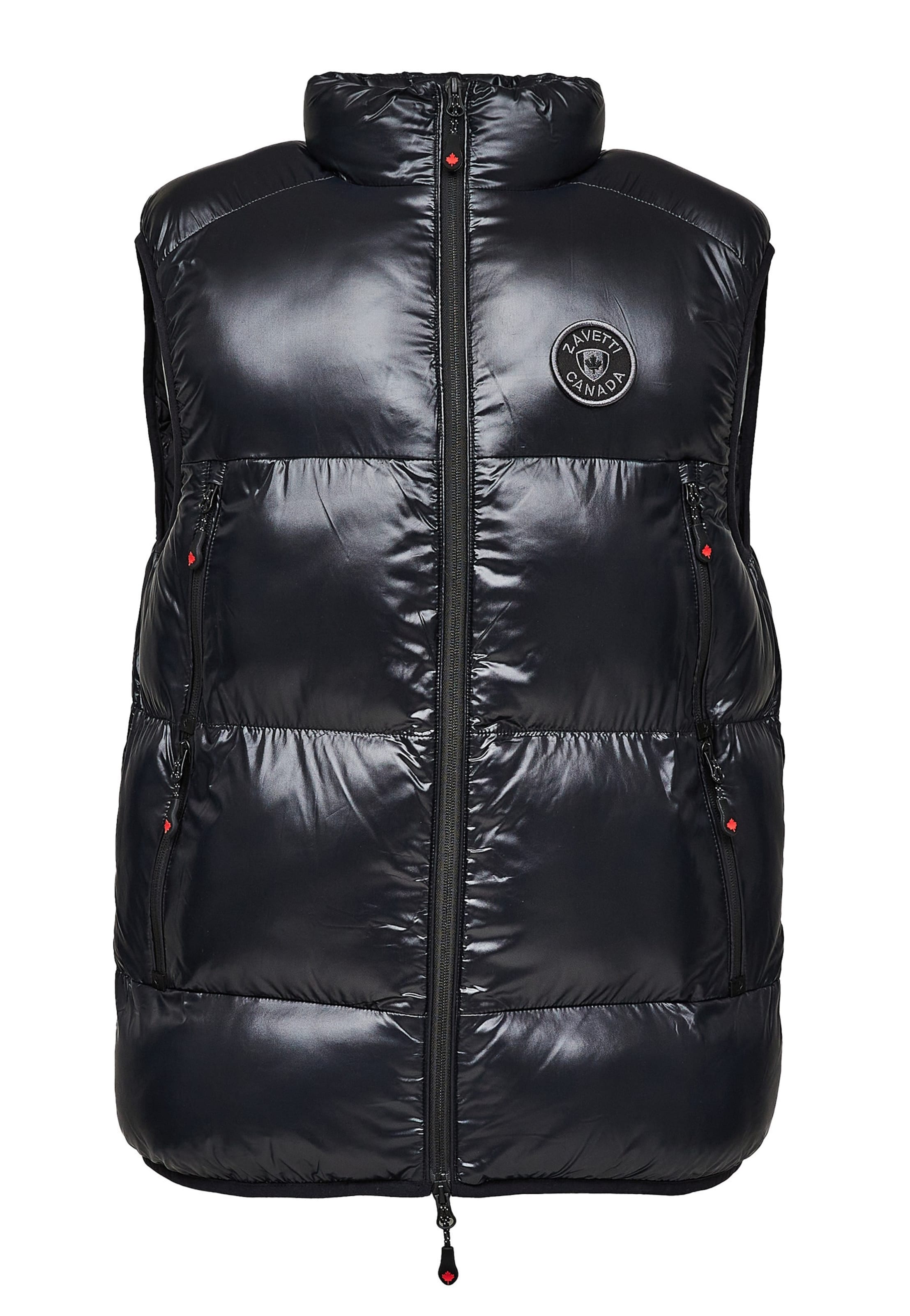 Zavetti Canada - Chaleco 'Malvini 2.0' en negro: frente