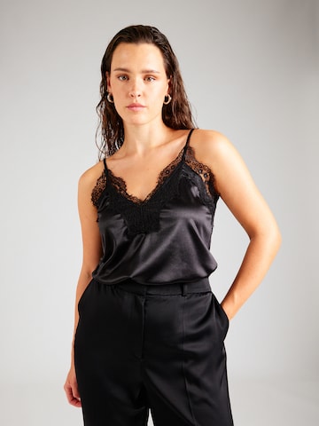 Haut 'VMCANNI' Vero Moda Curve en noir : devant