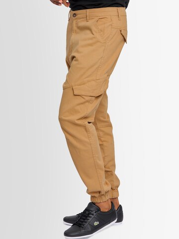 Alessandro Salvarini Tapered Broek 'AS274' in Beige
