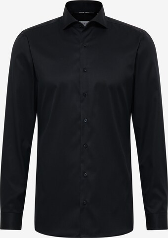 ETERNA Button Up Shirt in Black: front