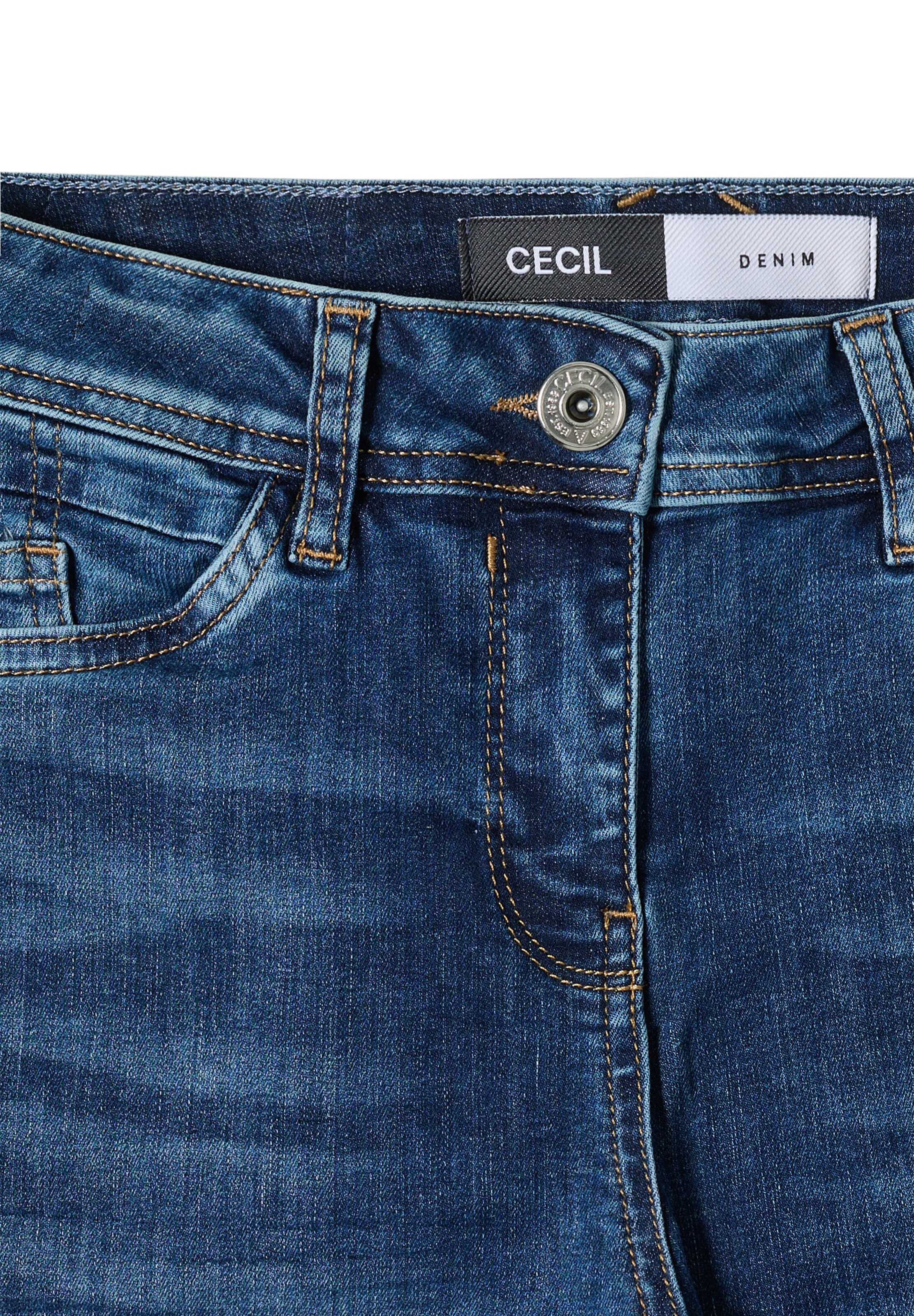 CECIL Wide Leg Jeans in Blau