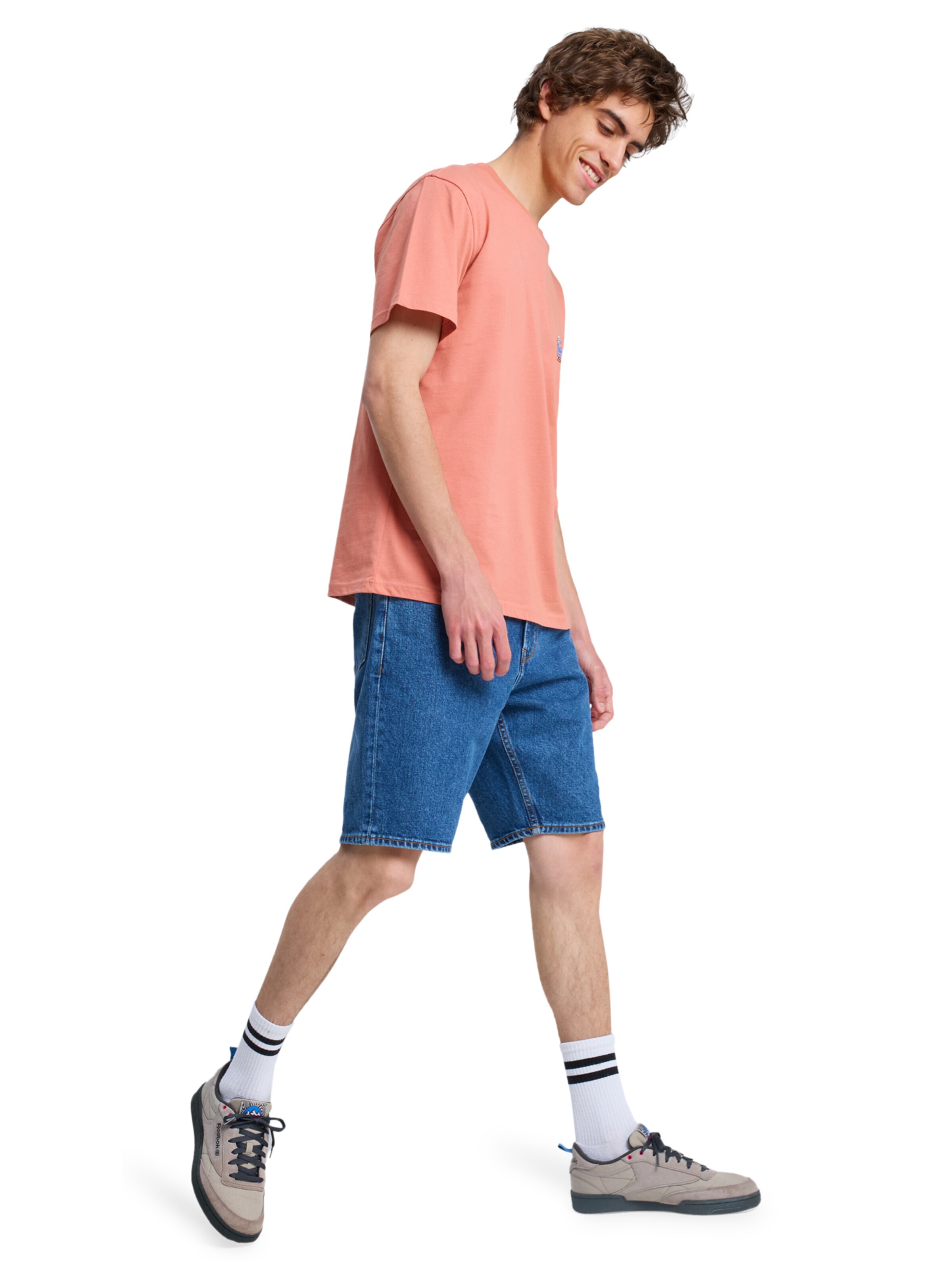 QUIKSILVER T-Shirt in Orange