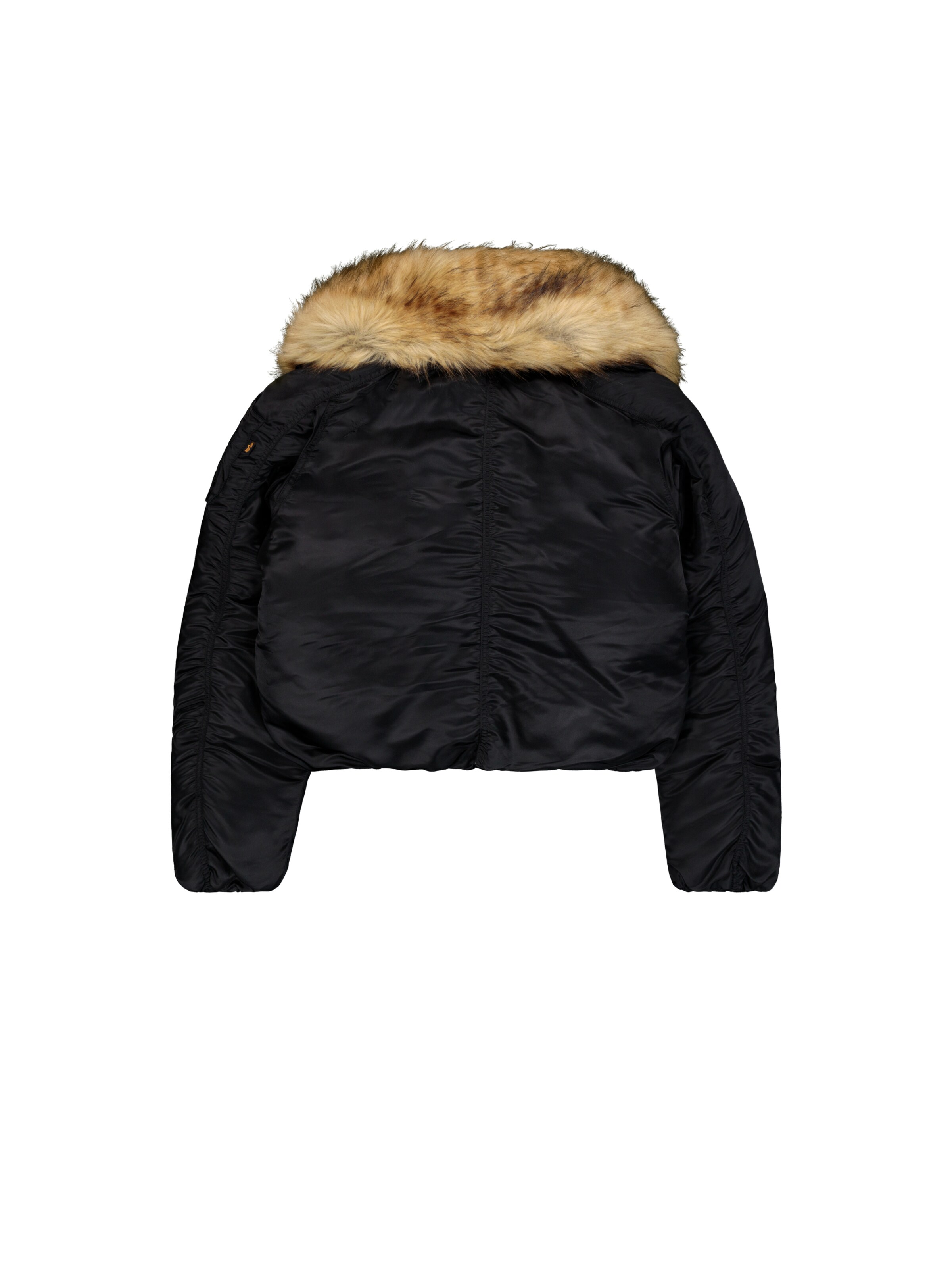 ALPHA INDUSTRIES Φθινοπωρινό και ανοιξιάτικο μπουφάν σε μαύρο