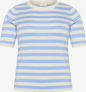 Pullover 'Malia' di KAFFE CURVE in blu: frontale