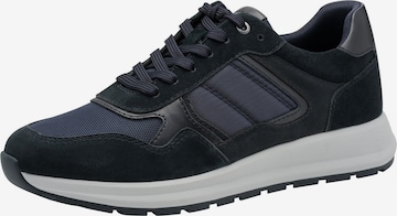 Baskets basses Tamaris en bleu : devant