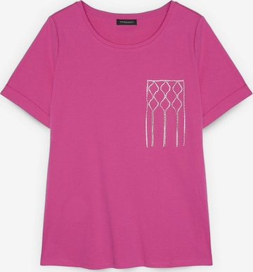 T-shirt Fiorella Rubino en rose : devant