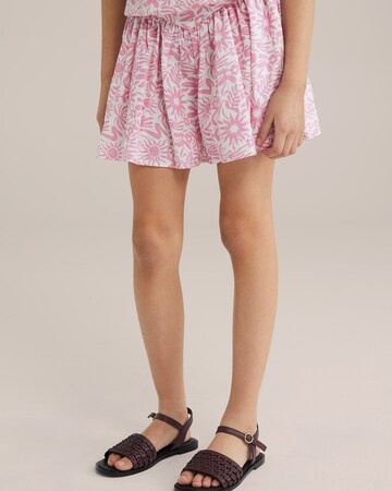 Loosefit Pantaloni di WE Fashion in rosa