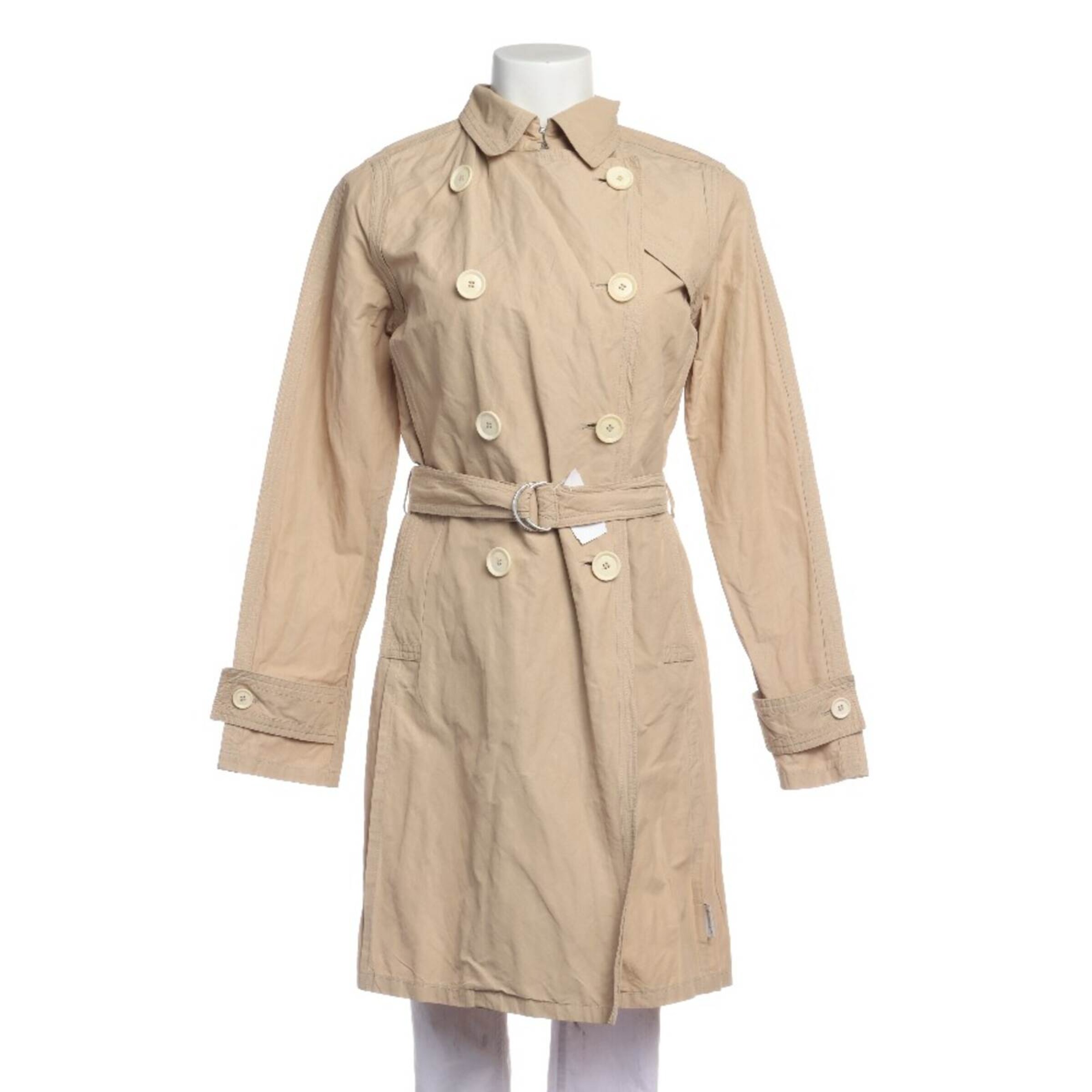 MONCLER Jacket & Coat in S in Brown: front