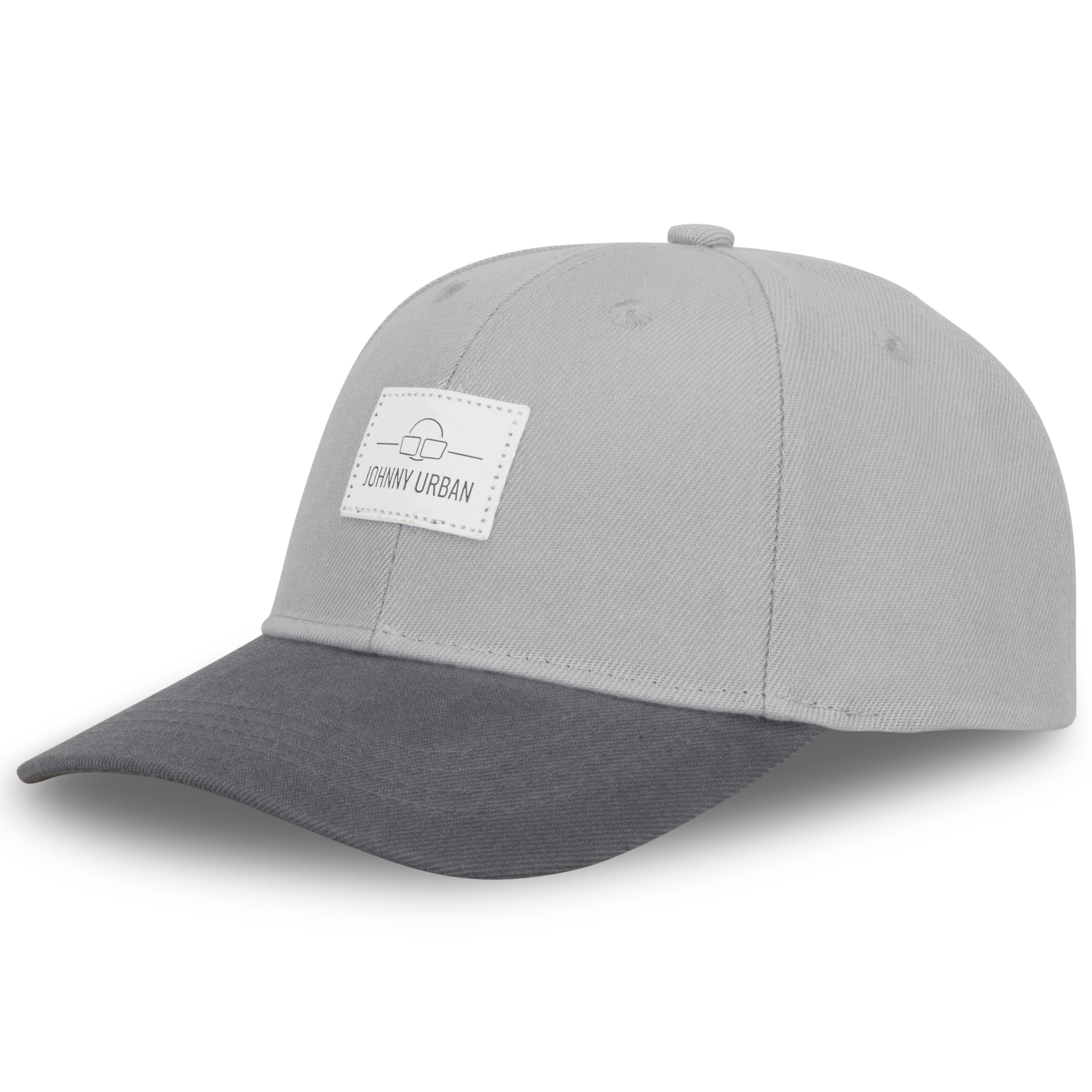 Johnny Urban Cap 'Dean Curved' in Grey: front