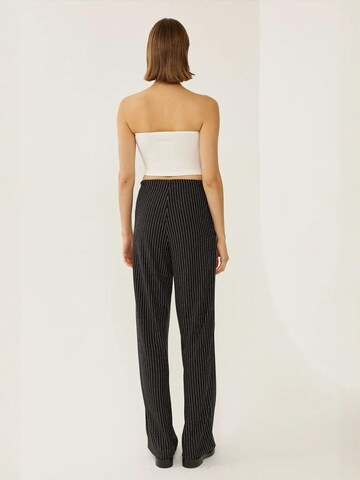 Hiccup Wide leg Broek in Zwart