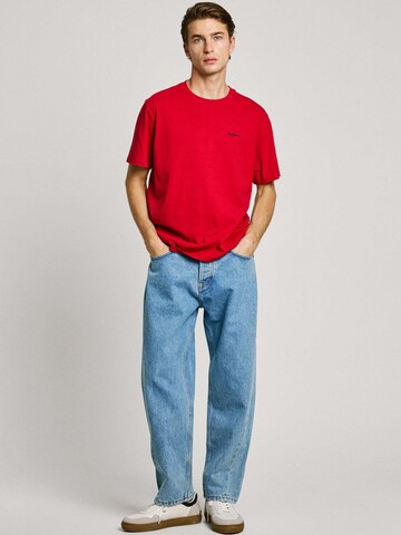 Maglietta 'Contrast Connor' di Pepe Jeans in rosso