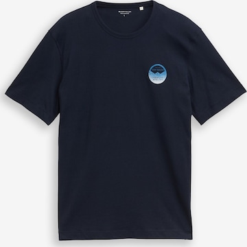 TOM TAILOR Shirt in Blauw: voorkant