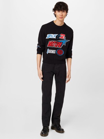 WEEKDAY Loosefit Jeans 'Space Seven' in Schwarz