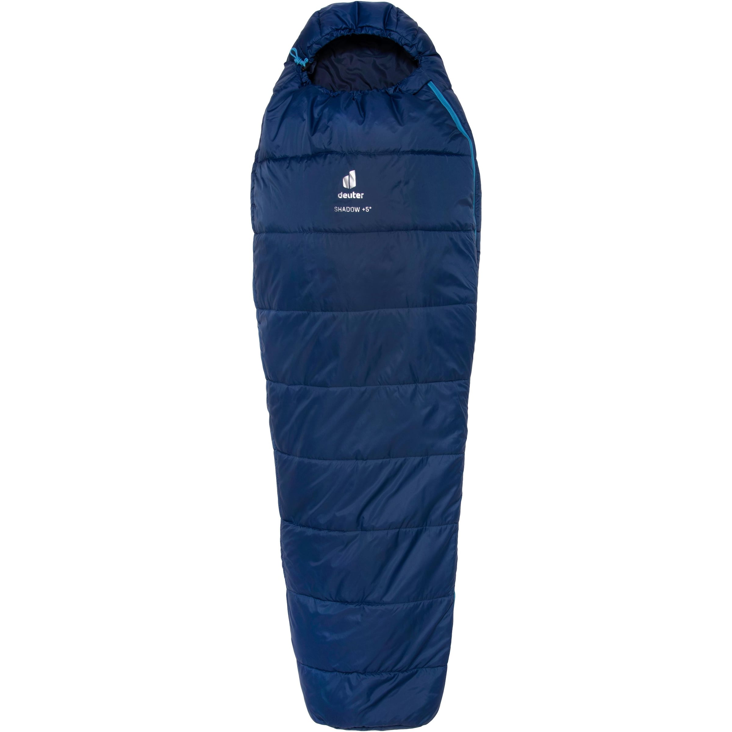 DEUTER Schlafsack 'Shadow + 5' in Blau: Vorderseite