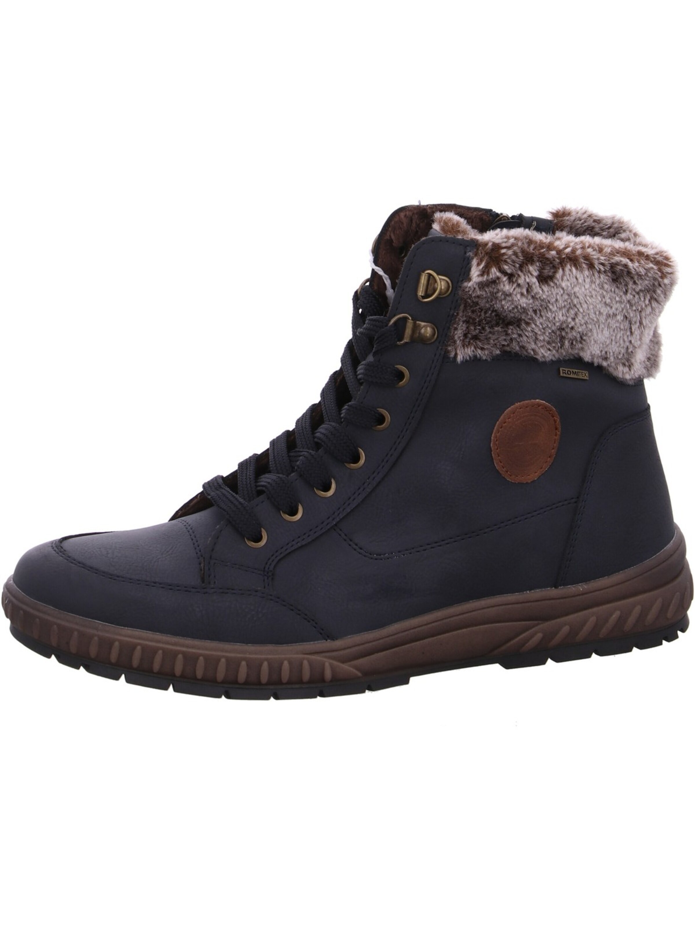 ROMIKA Lace-Up Boots in Blue: front