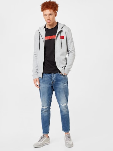 HUGO Sweatjacke 'Daple' in Grau