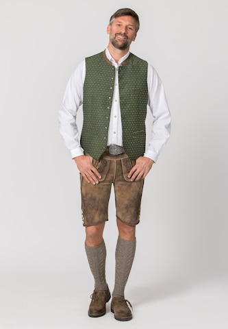 STOCKERPOINT Regular Trachtenlederhose 'Jordan' in Braun: Vorderseite