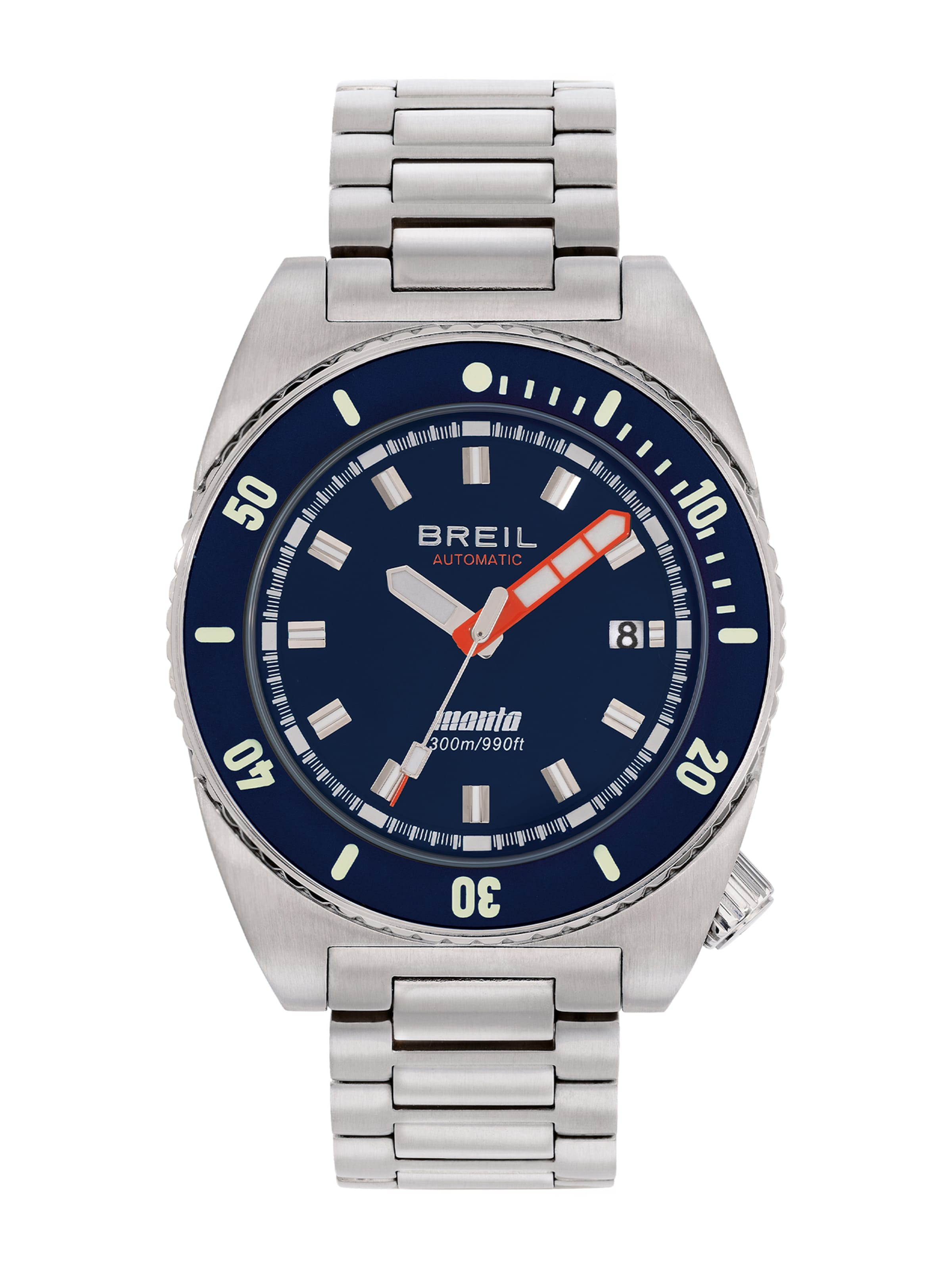 Orologio analogico 'MANTA SEEKER' di Breil in blu: frontale