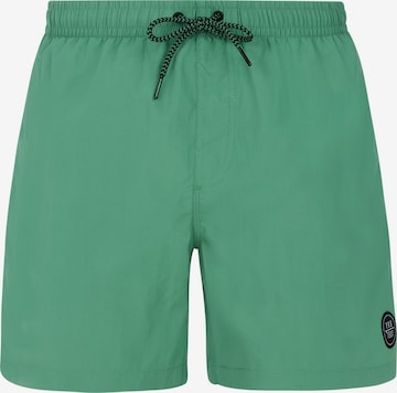 PROTEST Badeshorts 'FASTER' in Grün: Vorderseite