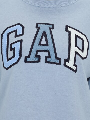 Gap Petite Sweatshirt 'HERITAGE' in Blauw