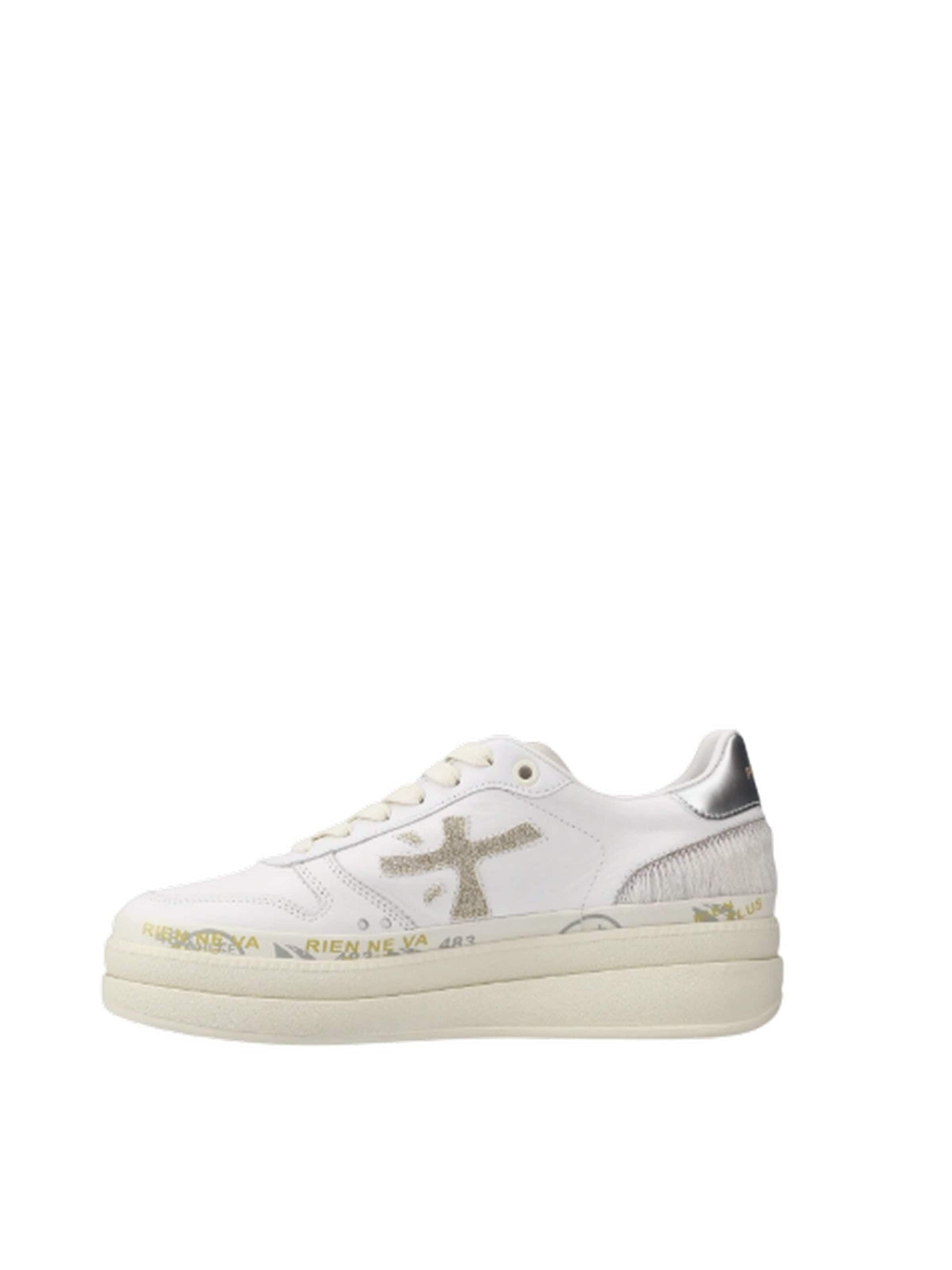 Premiata Athletic Shoes in White