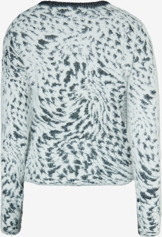 Pull-over swirly en blanc