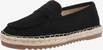 Ital-Design Espadrilles in Schwarz: Vorderseite