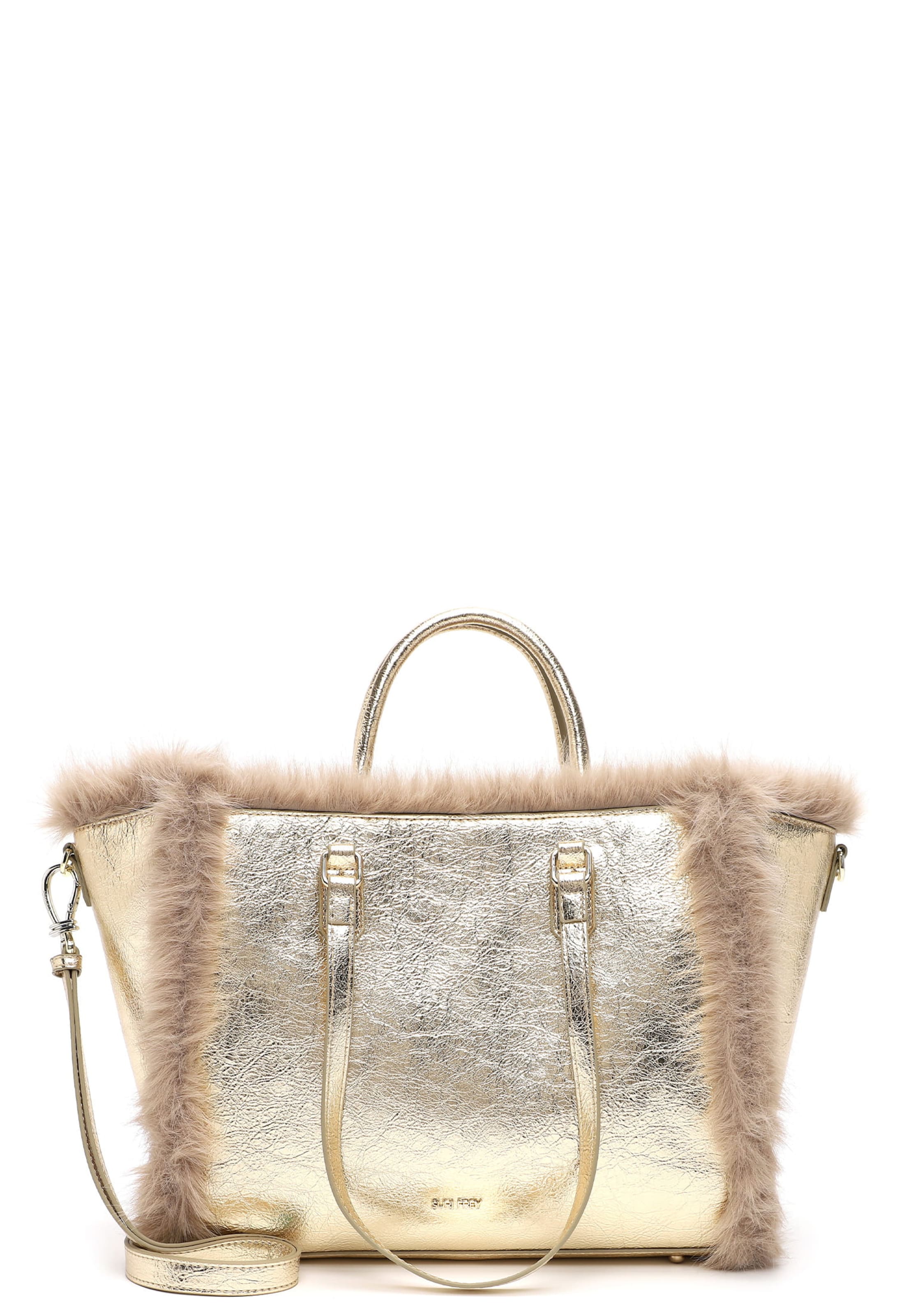 Suri Frey Handtasche 'Chessy' in Gold: Vorderseite