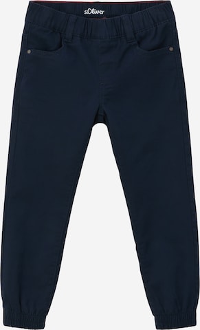 s.Oliver Tapered Jeans in Blauw: voorkant