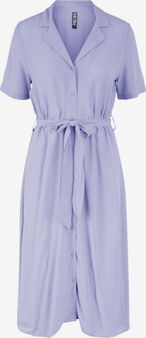 PIECES Shirt Dress 'Oliva' in Purple: front