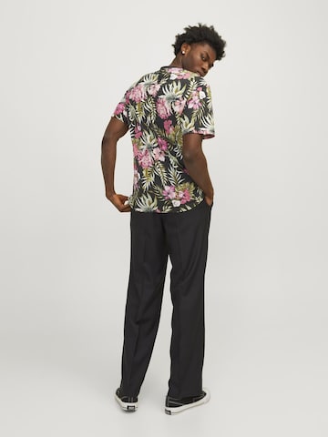 JACK & JONES Shirt 'Jeff' in Zwart