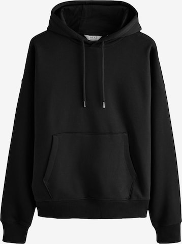 Sweat-shirt Next en noir : devant