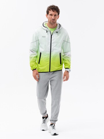 Ombre Between-season jacket in Yellow