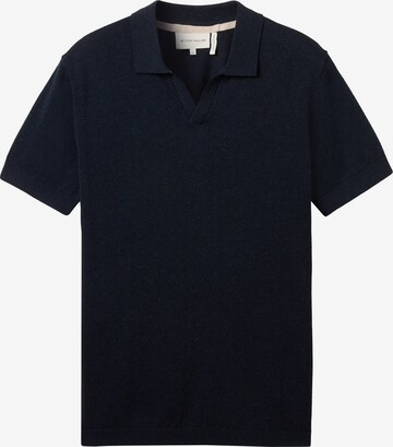 TOM TAILOR Poloshirt in Blau: predná strana