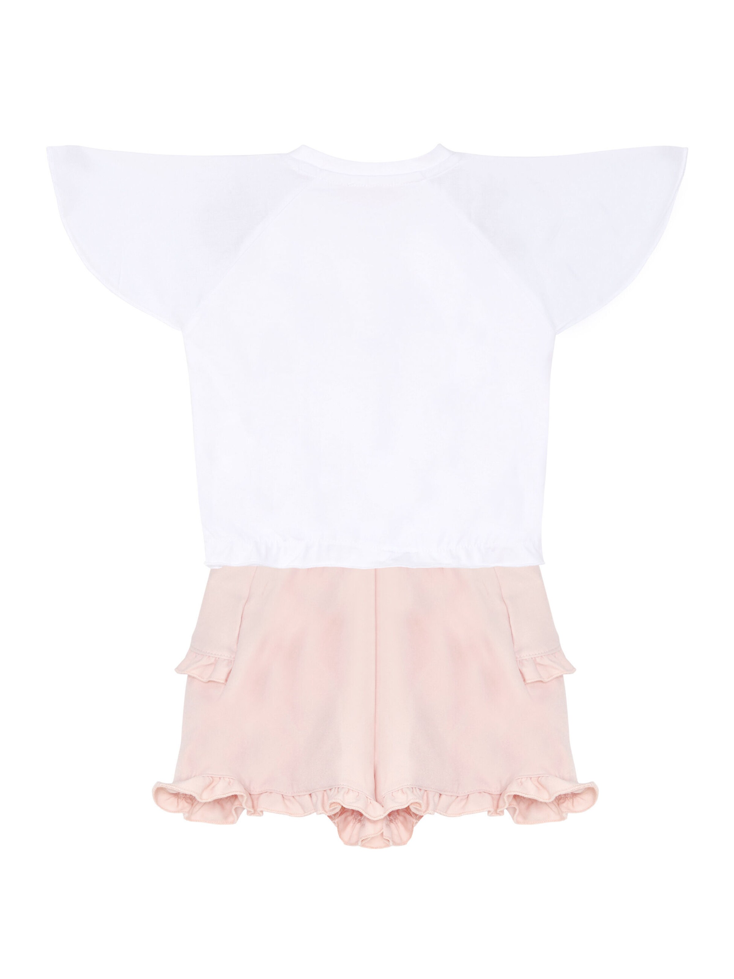 Denokids Set 'White Cat' in Weiß