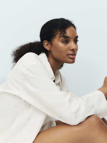 Chemise de nuit Marks & Spencer en blanc